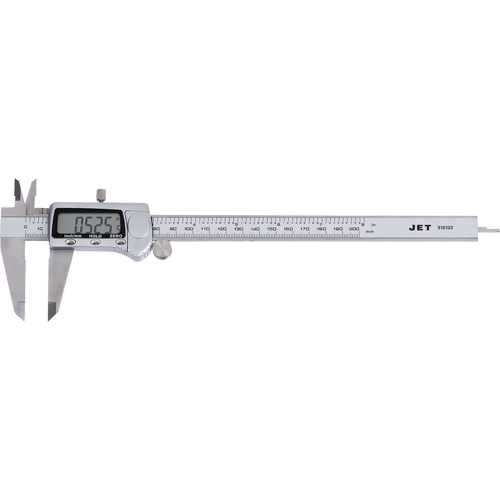 JEDC-8 Digital Caliper, 0" - 8" (0 mm - 200 mm) Range Equipment World