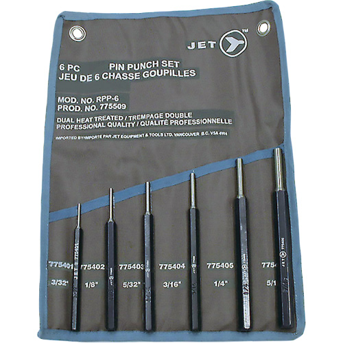 PP-6S Pin Punch Set, 6 Pieces Equipment World