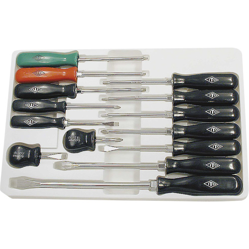 ISD-14 ABS Handle Screwdriver Set, 14, Magnetic Equipment World