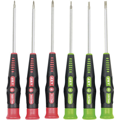 JPSD-6 Precision Screwdriver Set, 6, Magnetic Equipment World