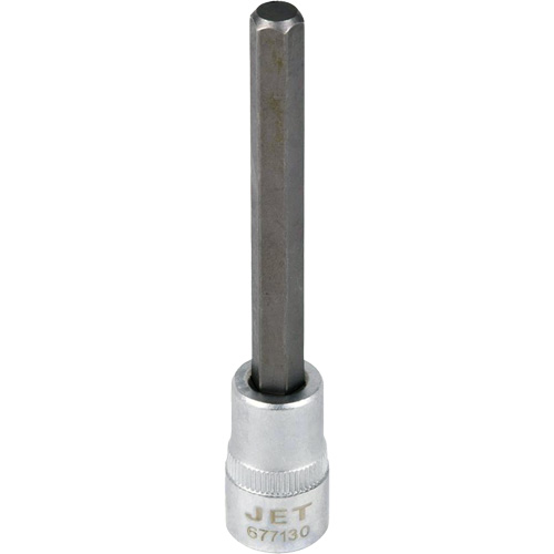 Bit Socket, Hex, 1/4" x 4" L, 3/8" Drive Equipment World