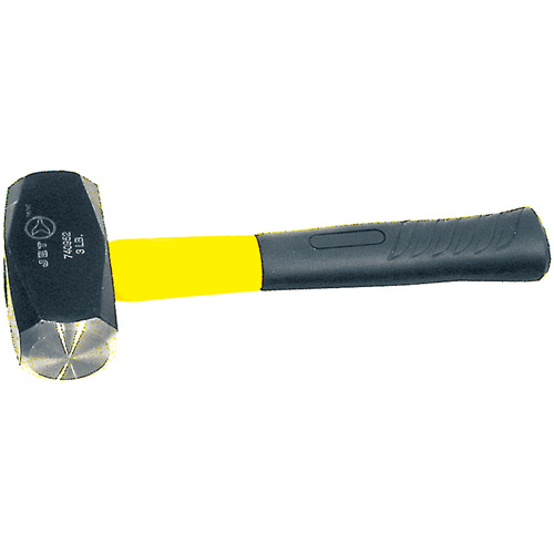 Heavy-Duty Drilling Hammer, 3 lbs., 10-1/2", Fibreglass Handle Equipment World