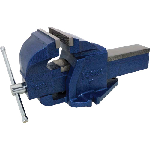 Cast Ductile Iron Bench Vise, 6" Jaw Width, 3-3/4" Throat Depth Equipment World
