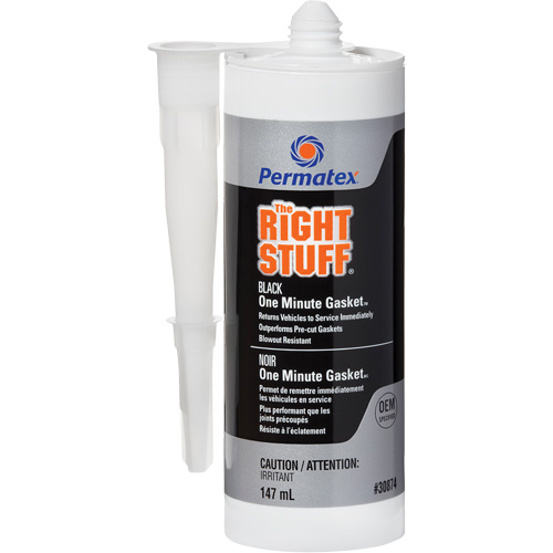 The Right Stuff&reg; Gasket Maker, Cartridge, Black Equipment World
