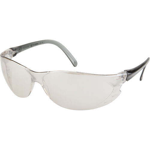 Lunettes de s&eacute;curit&eacute; s&eacute;rie Twister, Lentille Miroir int&eacute;rieur/ext&eacute;rieur, Anti-&eacute;gratignures, ANSI Z87+/R&eacute;pond ou surpasse la norme CSA Z94.3 Equipment World