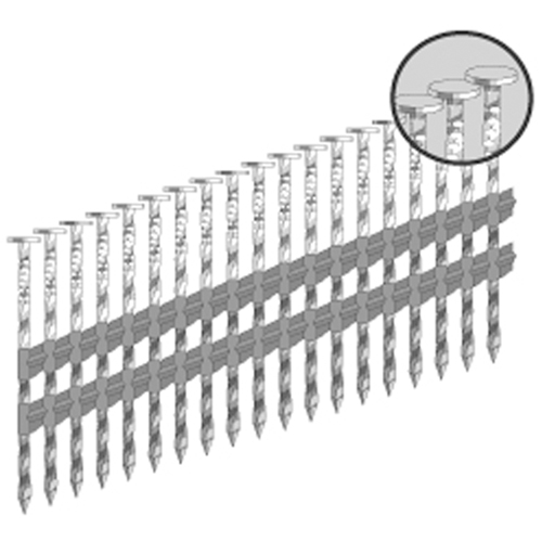21° Strip Nails - Plastic Collated Equipment World