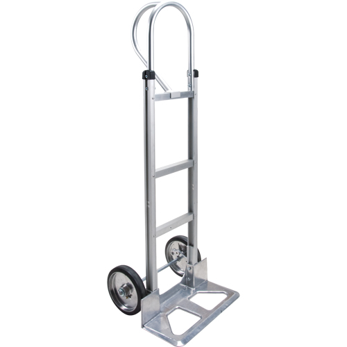 Knocked Down Hand Truck, P-Handle Handle, Aluminum, 52-1/8" Height, 500 lbs. Capacity Equipment World