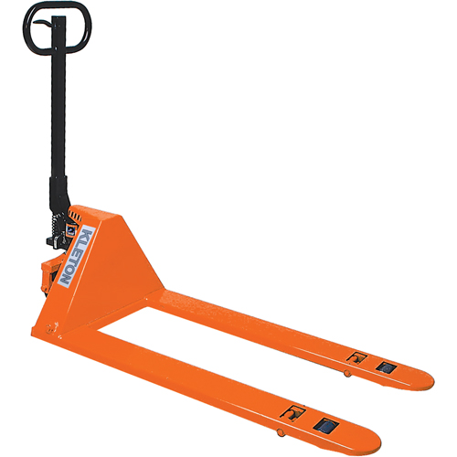 Low Profile Hydraulic Pallet Trucks, 48" L x 27" W, 3300 lbs. Cap. Equipment World