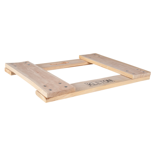 Hardwood Dolly Frame, Not Included Wheels, 900 lbs. Capacity, 18" W x 24" D x 1.5" H Equipment World