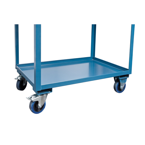 Mobile Service Cart, 2 Tiers, 24" W x 57" H x 40" D, 1200 lbs. Capacity Equipment World