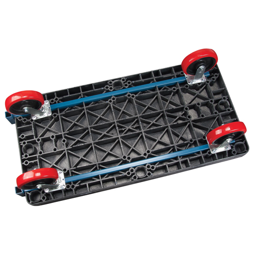 Plastic Platform Truck, 48" L x 24" W, 2500 lbs. Cap., Polyurethane Wheels Equipment World