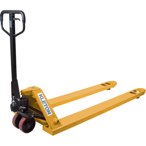 6' Long Fork Hydraulic Pallet Trucks, 72" L x 27" W, 5500 lbs. Capacity Equipment World