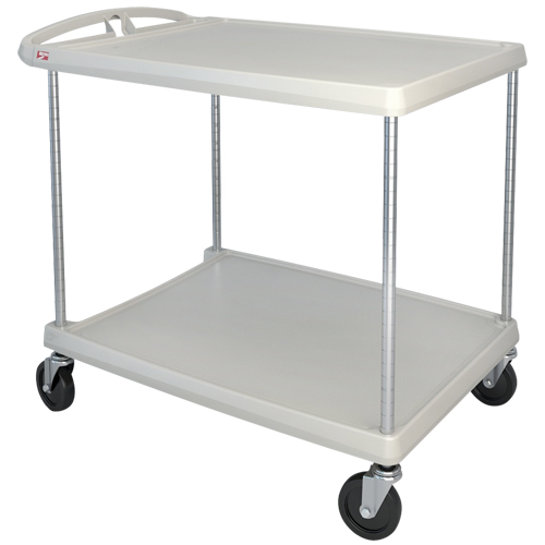 myCart Utility Cart, 2 Tiers, 26" x 36-7/8" x 36", 400 lbs. Capacity Equipment World