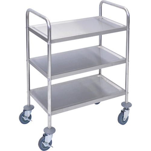 Chariot &agrave; tablettes, 3 Tiers, 16" la x 35" h x 26" p, Capacit&eacute; 200 lb Equipment World