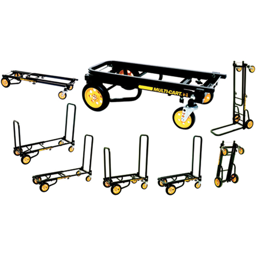 RockNRoller&reg; Multi-Cart&reg; 8-in-1 Equipment Transporter - Micro, Steel, 350 lbs. Capacity Equipment World