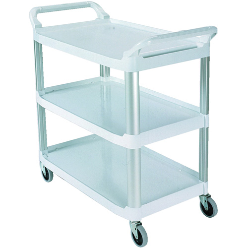 Open-Sided Shelf Cart, 3 Tiers, 40" x 37" x 20", 300 lbs. Capacity Equipment World