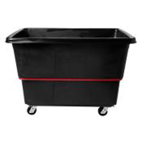 Chariot utilitaire &agrave; usage intensif, Plastique recycl&eacute; noir, 59"/34-5/8" lo x 34"/59-1/64" la x 42-1/16"/42-7/8" h, Volume 27 pi³, Capacit&eacute; 1200 lb Equipment World