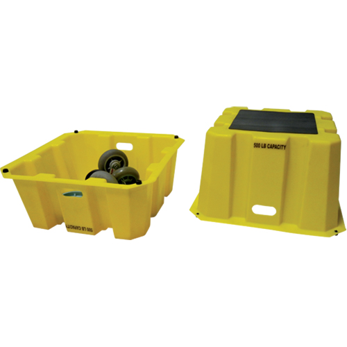 Nestable Industrial Step Stools, 25" x 25" x 10-1/2" High Equipment World