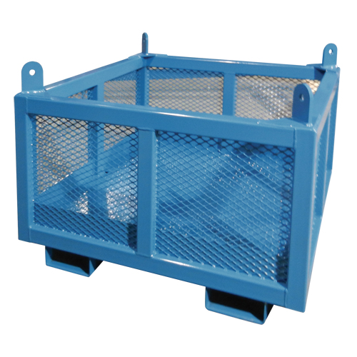 Panier de manutention, 24" ha x 48" la x 48" p, Capacit&eacute; de 2000 lb Equipment World