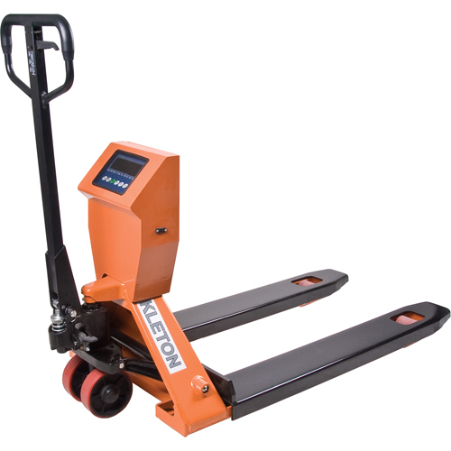 Digital Scale Pallet Trucks, 44.5" L x 27" W, 4400 lbs. Cap. Equipment World
