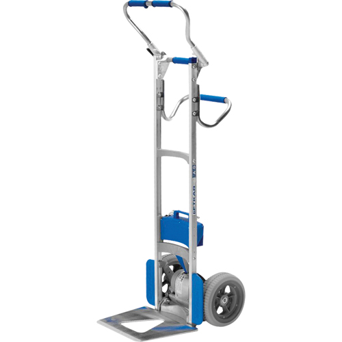 Liftkar&reg; Aluminum Stair Climbing Hand Truck, Aluminum Frame, 19" W x 64" H, 375 lbs. Capacity Equipment World