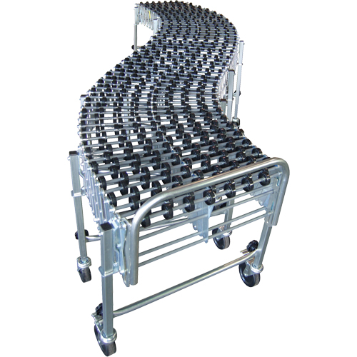 Expandable/Flexible Conveyors, 30" W x 12' 2" L, 226 lbs. per lin. ft. Capacity Equipment World