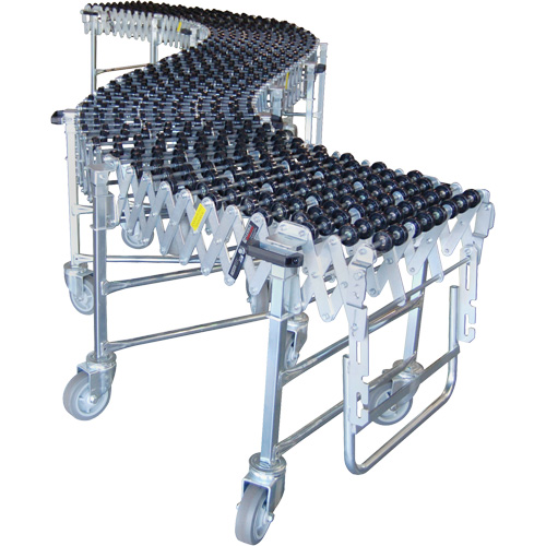 Expandable/Flexible Conveyors, 30" W x 8' 6" L, 226 lbs. per lin. ft. Capacity Equipment World