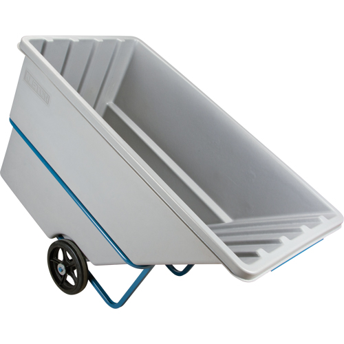 Tilt Truck, Polyethylene, 1.1 cu. yd., 2000 lbs. Load Capacity Equipment World