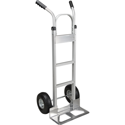 Knocked Down Hand Truck, Dual Handle, Aluminum, 50-5/8" Height, 500 lbs. Capacity Equipment World