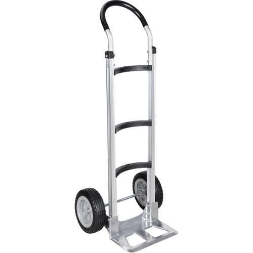Knocked Down Hand Truck, Continuous Handle, Aluminum, 49-5/8" Height, 500 lbs. Capacity Equipment World
