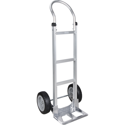 Knocked Down Hand Truck, Continuous Handle, Aluminum, 49-5/8" Height, 500 lbs. Capacity Equipment World