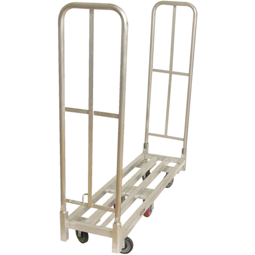 U-Boat Platform Truck, 59-1/2" L x 16" W, 1750 lbs. Capacity, Polyurethane Casters Equipment World