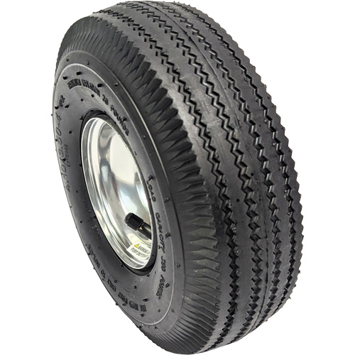 Replacement Pneumatic Tire for Hand Truck, 10" (254 mm), 350 lbs. Capacity Equipment World