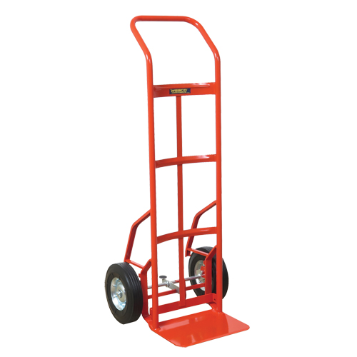 Touch-N-Tilt hand Truck - TNT56-Z, Continuous Handle, Steel, 50" Height, 600 lbs. Capacity Equipment World