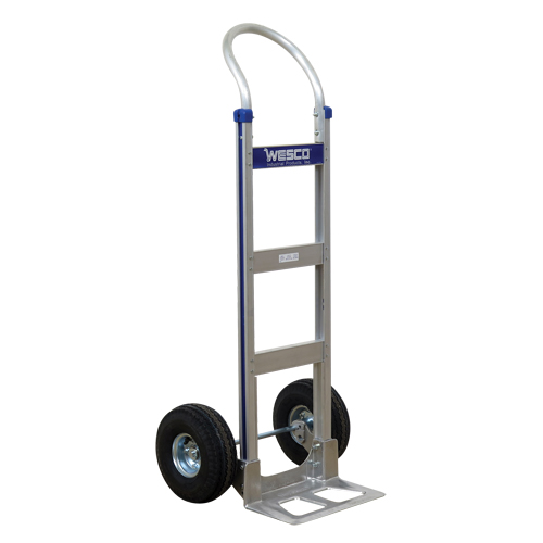 Cobra-Lite Hand Truck - 410-T14-P, Continuous Handle, Aluminum, 49" Height, 600 lbs. Capacity Equipment World