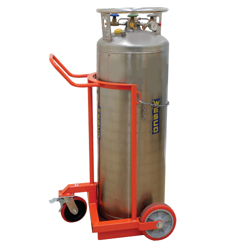 Large Liquid Gas Cylinder Truck LCC, Polyurethane Wheels, 20" W x 20" D Base, 1000 lbs. Equipment World