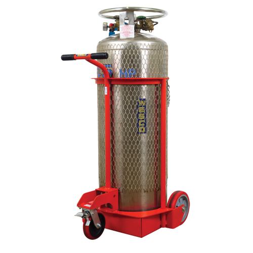 Large Liquid Gas Cylinder Truck LCC, Polyurethane Wheels, 20" W x 20" D Base, 1000 lbs. Equipment World