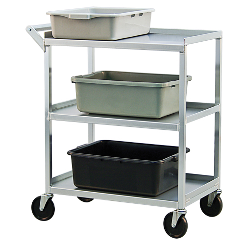 Chariot utilitaire, 3 Tiers, 18-1/2" la x 39" h x 32-1/2" p, Capacit&eacute; 350 lb Equipment World
