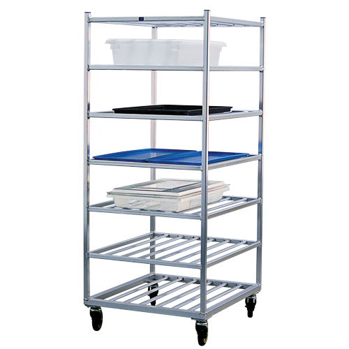 Shelf Cart, 7 Tiers, 28-1/2" W x 69" H x 32" D, 525 lbs. Capacity Equipment World