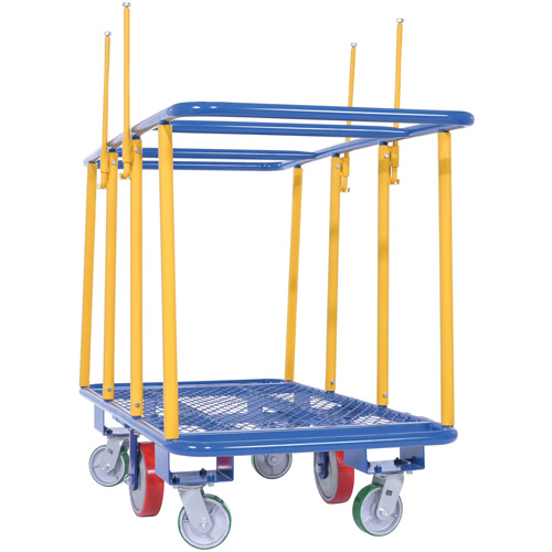 Horizontal Panel Cart, 63-7/16" x 28-1/2" x 40-15/16", 2000 lbs. Capacity Equipment World