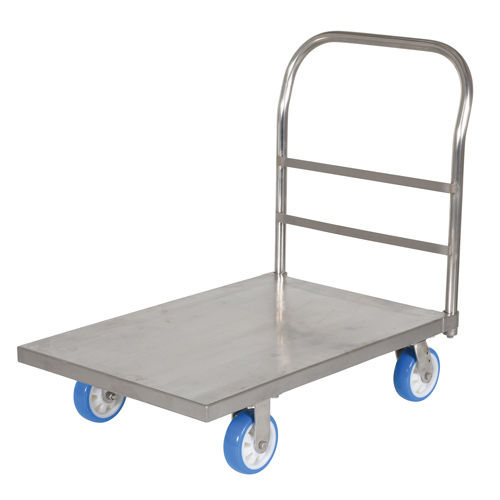 Platform Truck, 36" L x 24" W, 2000 lbs. Capacity, Polyurethane Casters Equipment World