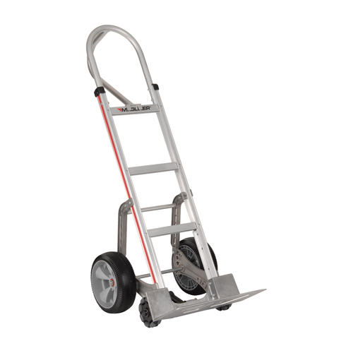 Self-Stabilizing Hand Truck, P-Handle Handle, Aluminum, 55'' Height, 500 lbs. Capacity Equipment World