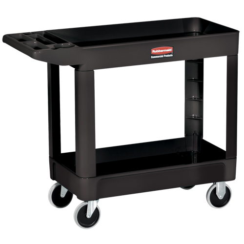 Chariot utilitaire robuste - 4500-89, 2 tiers, 25-7/8" x 33-1/4" x 45-1/4", Capacit&eacute; 500 lb Equipment World