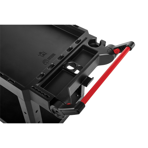 Chariot utilitaire robuste et polyvalent, 2 tiers, 17-3/4" x 36" x 46-1/5", Capacit&eacute; 500 lb Equipment World