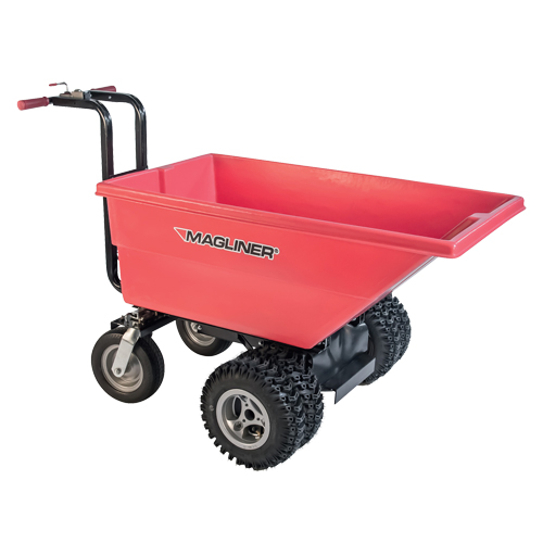Chariot &agrave; bascule motoris&eacute;, Capacit&eacute; 6 cu.ft., 40" h x 33-1/2" la x 56" p Equipment World