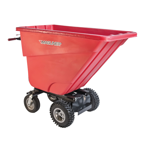 Motorized Tilt Truck, 13,5 pi³ Capacity, 45" H x 26-1/2" W x 68" D Equipment World