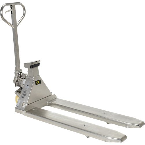 Scale Pallet Truck, 45.69" L x 21.875" W, 5000 lbs. Cap. Equipment World