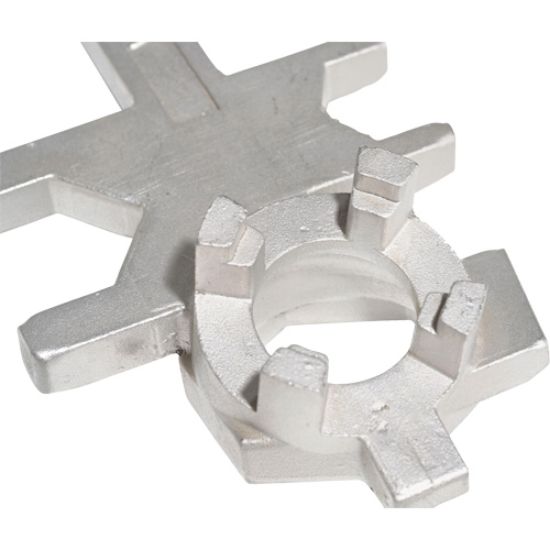 Drum Wrench, 3/4"/2" Opening, 9-1/2" Handle, Stainless Steel Equipment World