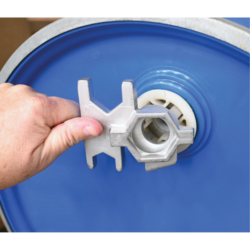 Drum Wrench, 3/4"/2" Opening, 9-1/2" Handle, Stainless Steel Equipment World