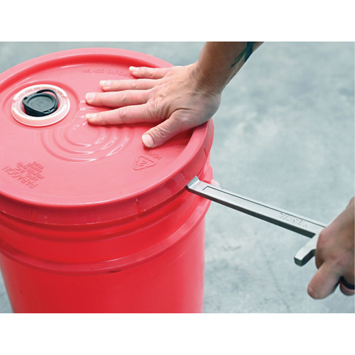 Drum Wrench, 3/4"/2" Opening, 9-1/2" Handle, Stainless Steel Equipment World